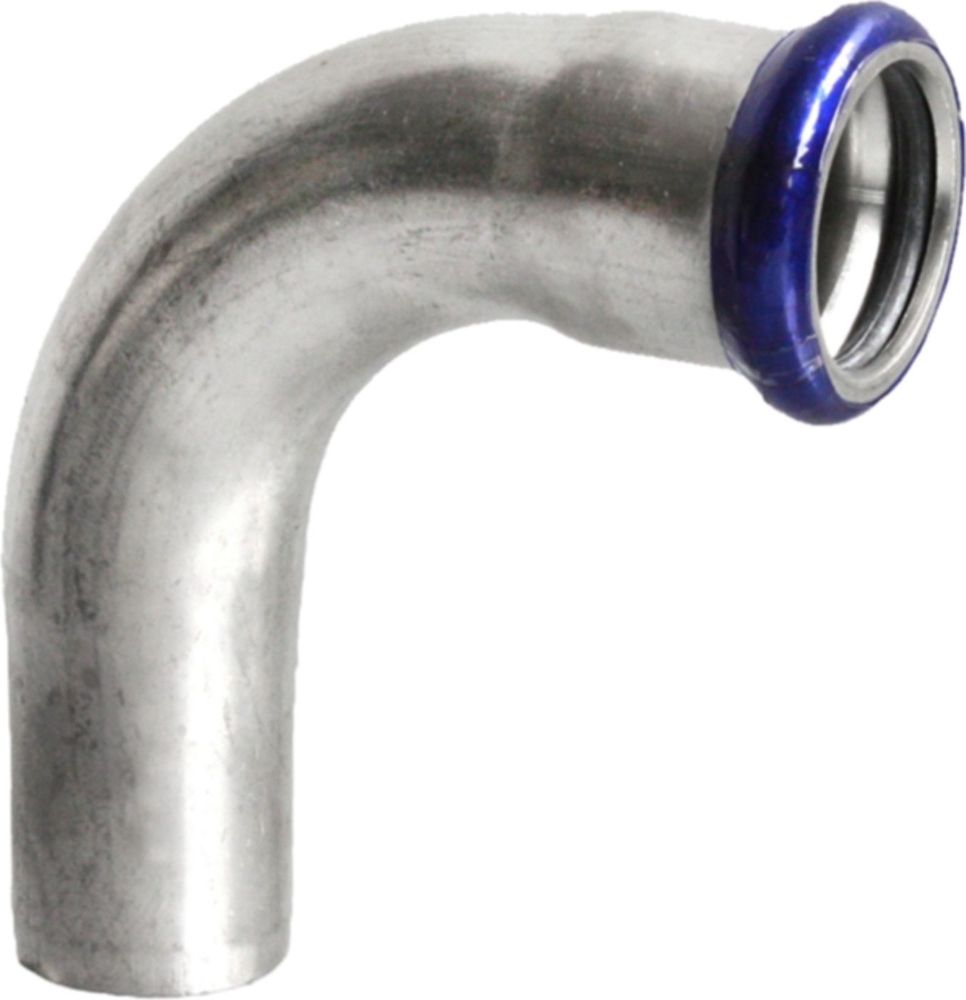Eurotubi Bogen 90° mit Steckende Inox
