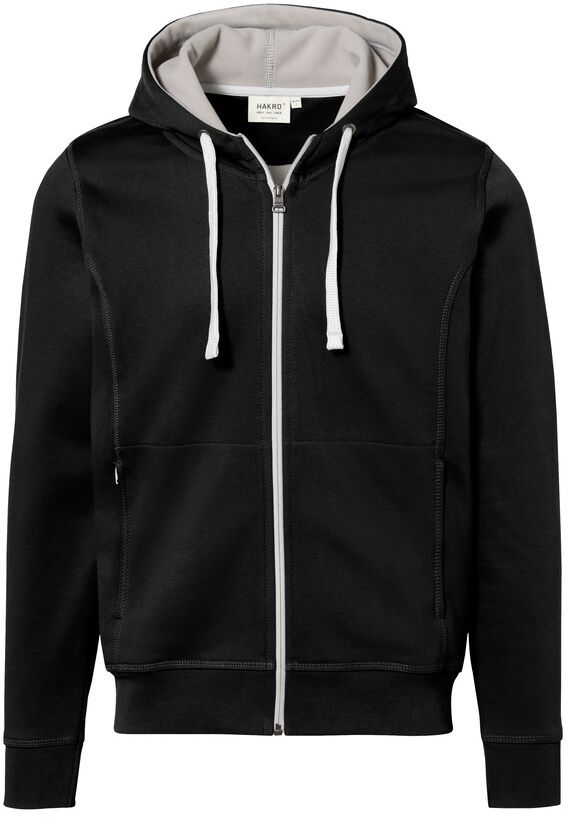 Kapuzen-Jacke in Bonded-Qualität - 45 % Baumw. 55 % Polyest. Gr. XS-3XL