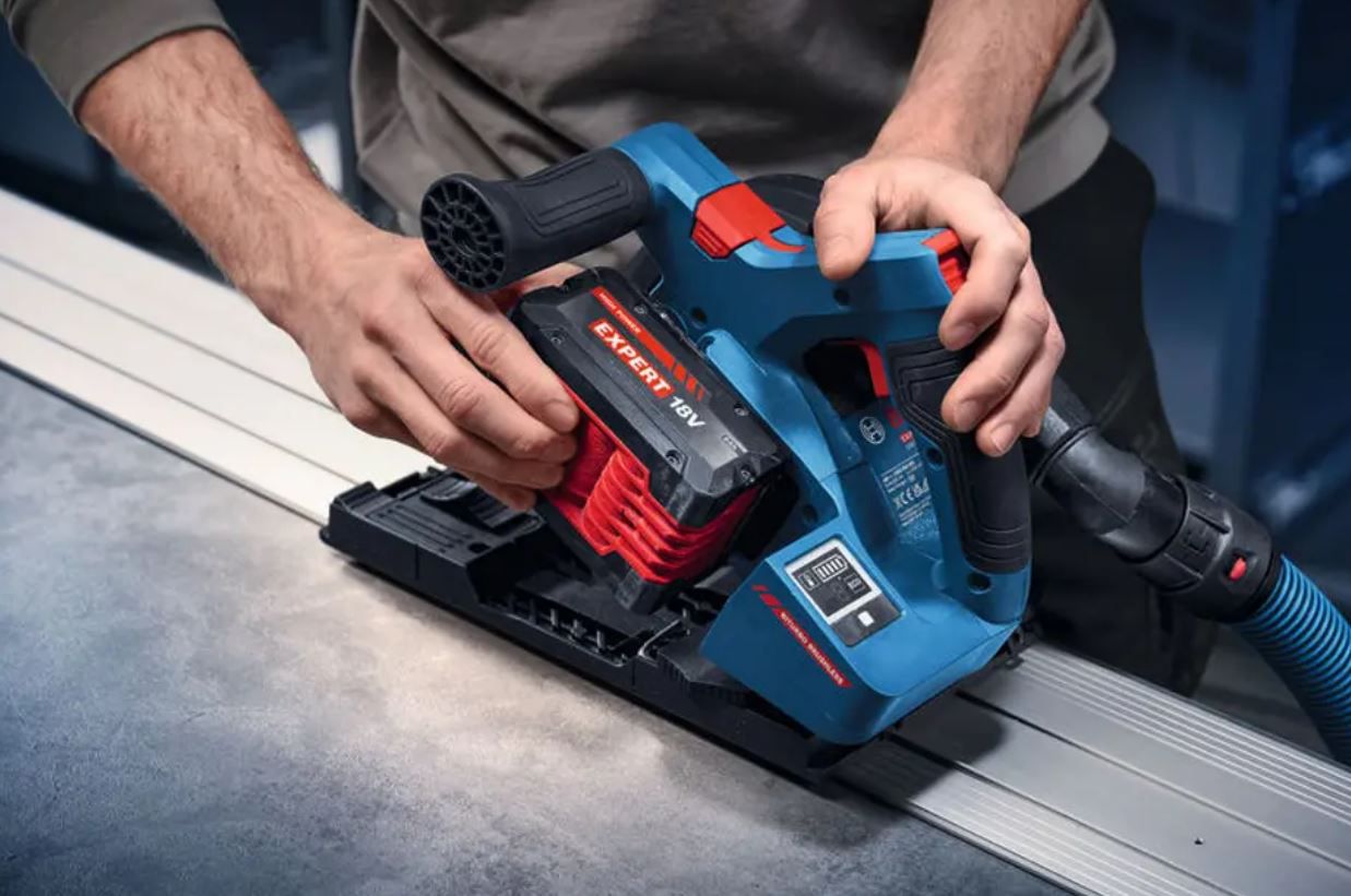 Akku-Tauchsäge, EXKT18V-52G (solo; L-box - Bosch