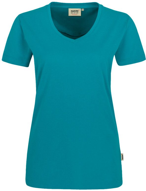 T-Shirt aus weichem und strapazierfähig. - Materialmix 50 % Baumw. 50 % Polyester