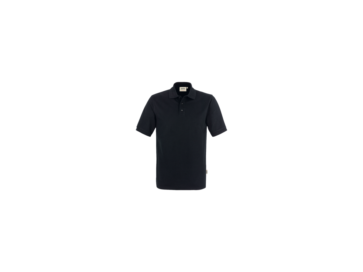 Poloshirt Performance Gr. XL, schwarz - 50% Baumwolle, 50% Polyester, 200 g/m²