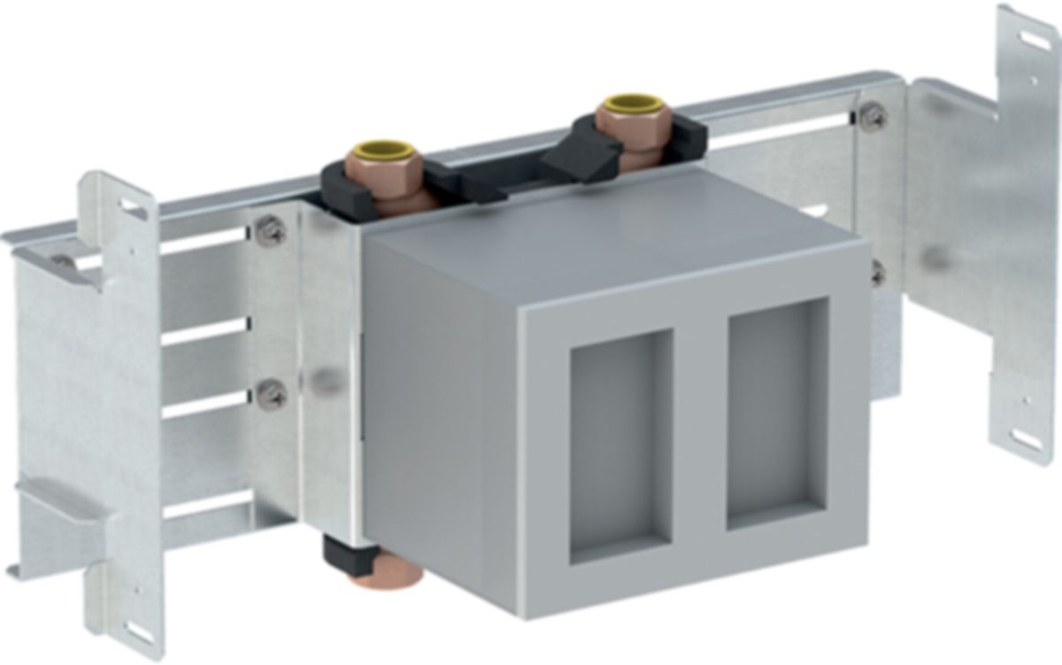 Geberit-Duofix - Traverse mit zwei - Wasserzähler, TS C
