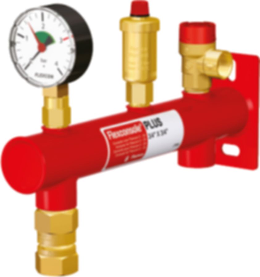 Wandbefestigung FLAMCO Flexconsole Plus - MAG 8-25L Gefäss IG 3/4", System IG 3/4"