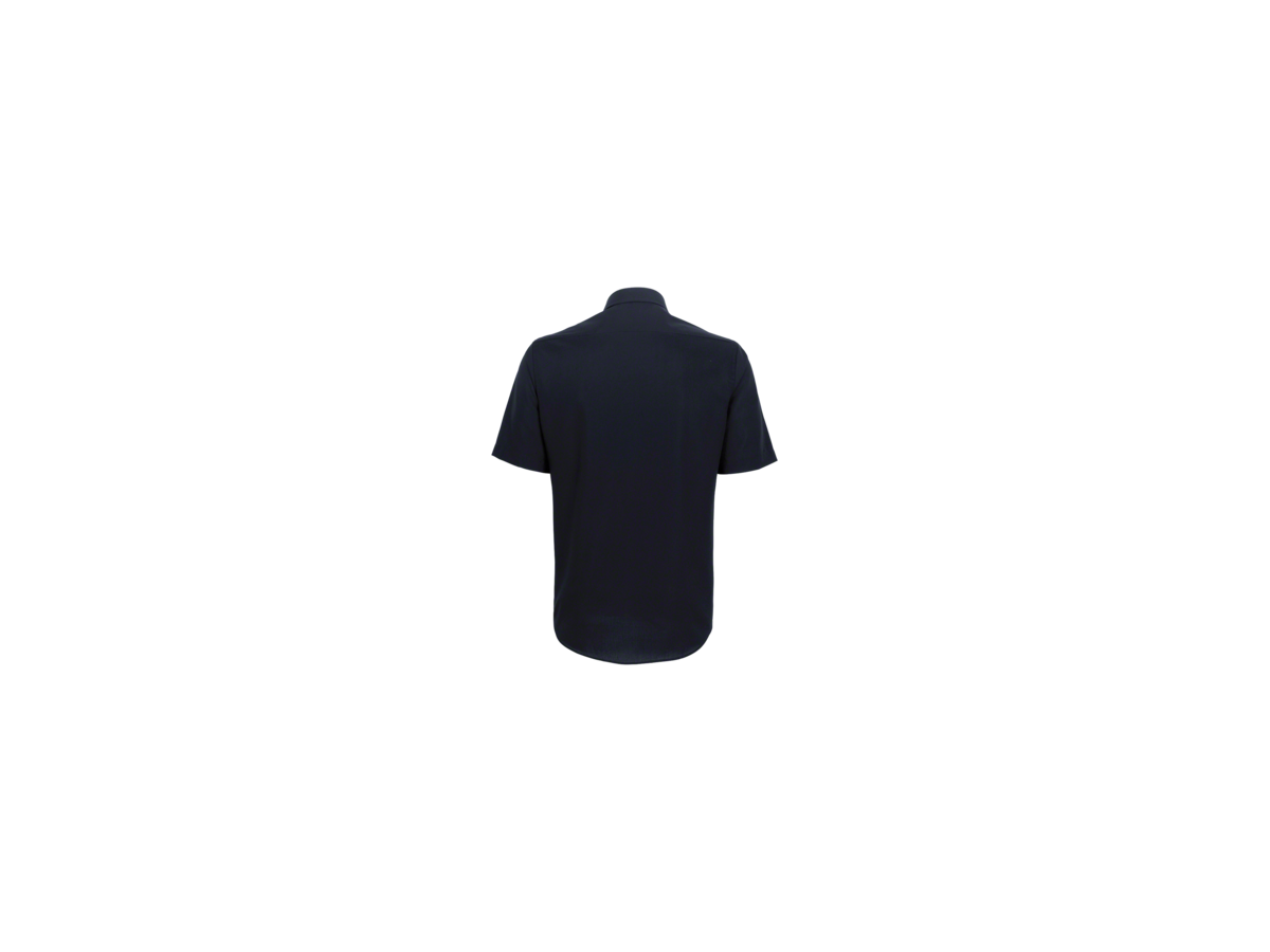 Hemd ½-Arm Business Gr. M, schwarz - 100% Baumwolle