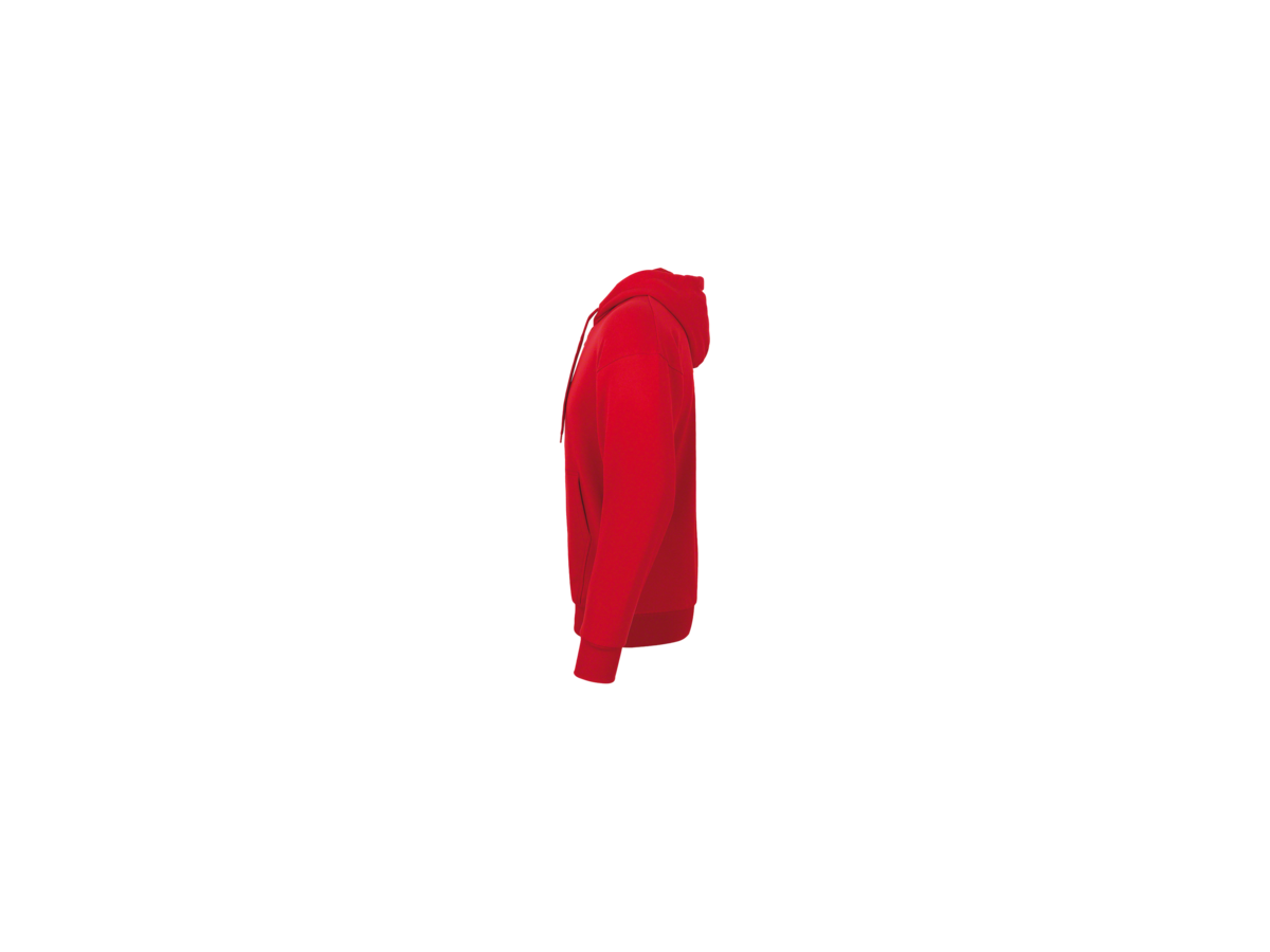 Kapuzen-Sweatjacke Premium Gr. S, rot - 70% Baumwolle, 30% Polyester, 300 g/m²