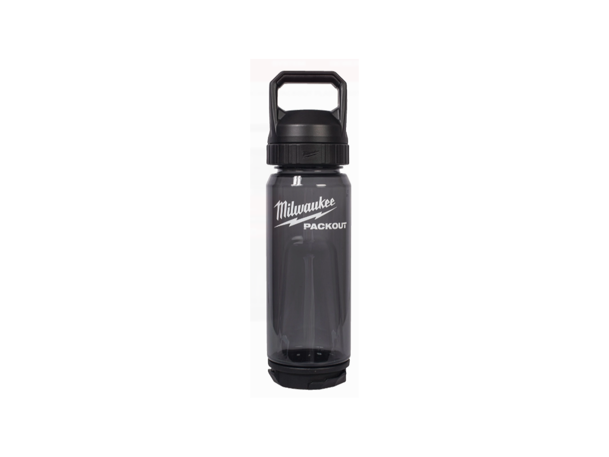 Trinkflaschen MILWAUKEE Packout - 740 ml, schwarz