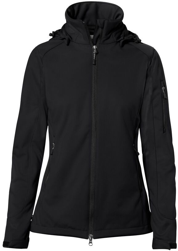 Women-Softshell-Jacke Alberta Interlock- - 3-Lagen-Laminat aus 100 % Polyester