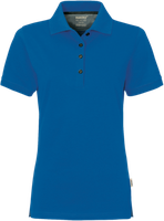 Damen-Poloshirt Cotton-Tec 2XL royalblau - 50% Baumwolle, 50% Polyester, 185 g/m²