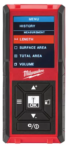 Akku-Laser Entfernungsmesser Milwaukee - LDM 45 Messbr. 0.15-45m