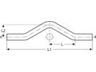 Überbogen C-Stahl - Eurotubi