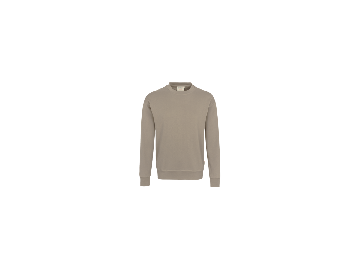 Sweatshirt Performance Gr. XL, khaki - 50% Baumwolle, 50% Polyester, 300 g/m²