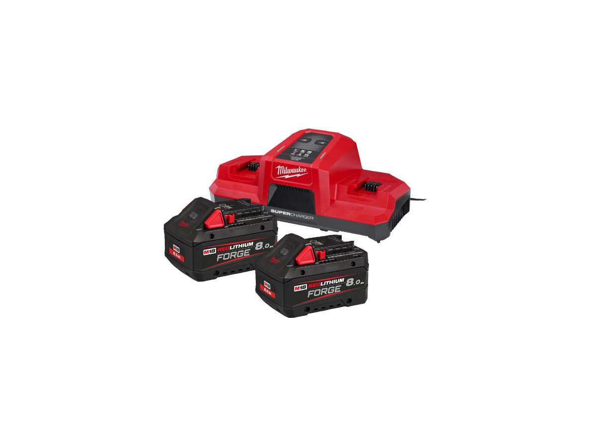 Akku-Forge NRG-Kits Milwaukee - M18FORGENRG-802DBSC, 8.0 Ah.