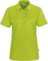Damen-Poloshirt COOLMAX Gr. 2XL, kiwi - 100% Polyester