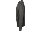 Sweatshirt Perf. S anthrazit meliert - 50% Baumwolle, 50% Polyester