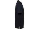 Poloshirt COOLMAX Gr. L, schwarz - 100% Polyester, 150 g/m²