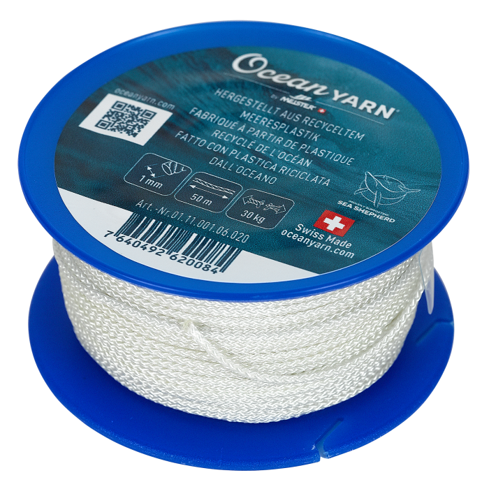Normalgeflechtseil PET OceanYarn - aus recyceltem Meeresplastik