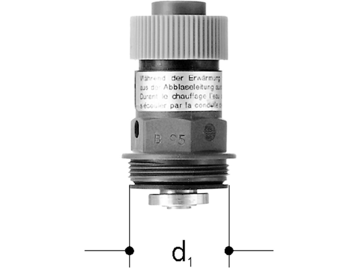 Sicherheitsventil JRG - Oberteil