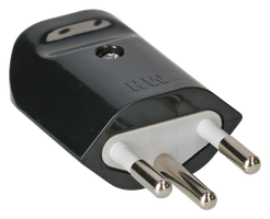 Stecker T12 schwarz offen