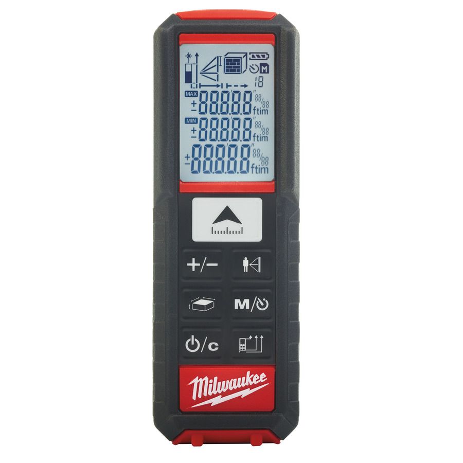 Laser Distanzmesser Milwaukee LDM 50 - 0.05-50m Messung von Länge,Fläche,Volum.