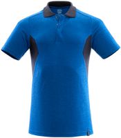 Poloshirt Modern Fit, Gr. 2XLONE - azurblau/schwarzblau, 60% CO/40% PES