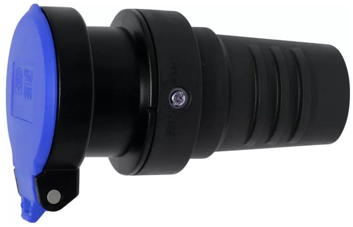 Schutzkontakt-Gummikupplung 230V/10A - IP55