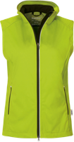 Damen-Light-Softsh.weste Sarina 2XL kiwi - 100% Polyester, 170 g/m²