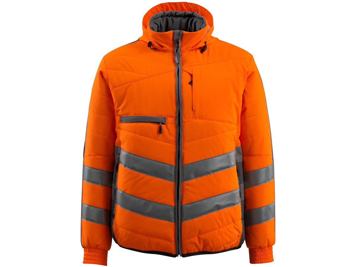 Dartford Thermojacke Gr. 4XL - orange/dunkelanthrazit 100% PES, 115g/m2