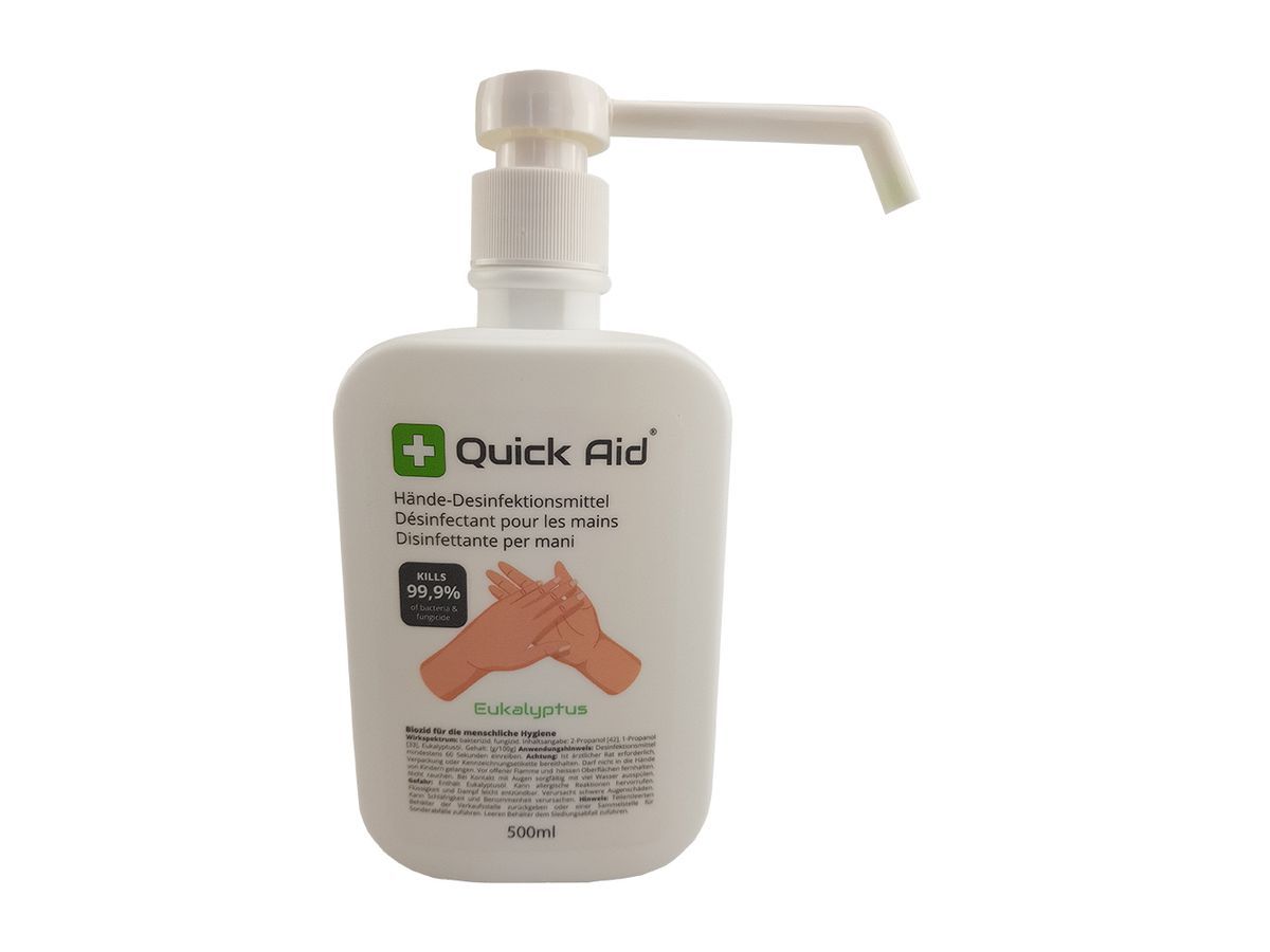Quick Aid Hand-Desinfektionsmittel - Refill-Dose Eukalyptus