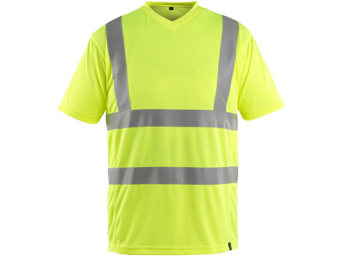 Espinosa T-Shirt gelb Gr. XL - 100% Polyester EN 471 - Kl. 2/2.