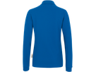 Damen-Longsl.-Polosh. Perf. XS royalb. - 50% Baumwolle, 50% Polyester, 220 g/m²