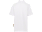 Kids-Poloshirt Classic Gr. 128, weiss - 100% Baumwolle, 200 g/m²