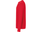 Longsleeve Performance Gr. 6XL, rot - 50% Baumwolle, 50% Polyester, 190 g/m²