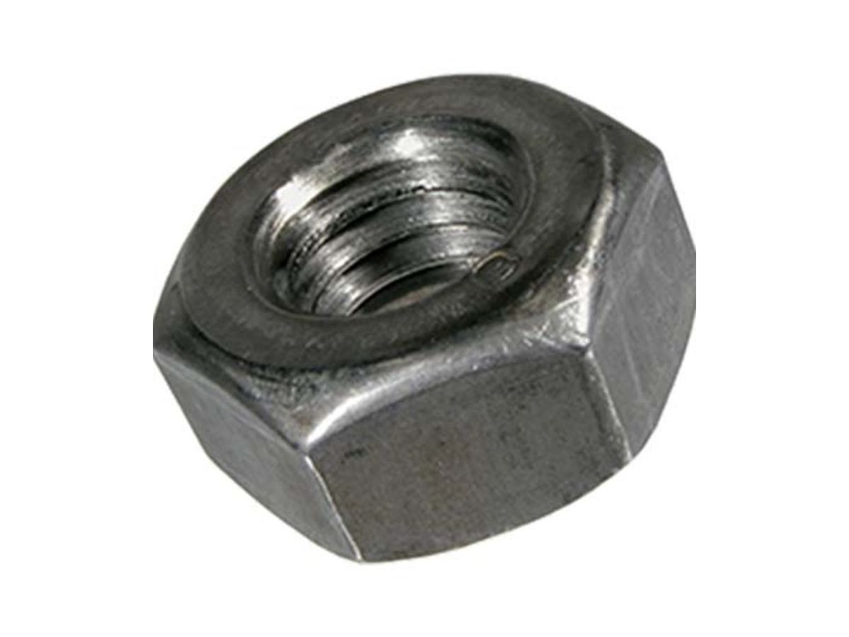 Sechskantmuttern 0,8 d Stahl 8 vergütet - schwarz DIN 934