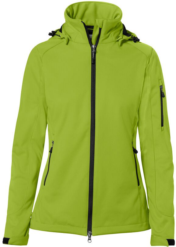 Women-Softshell-Jacke Alberta Interlock- - 3-Lagen-Laminat aus 100 % Polyester