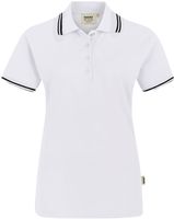 Damen Poloshirt Twin-Stripe - 100 % Baumwolle, 200 g/m²