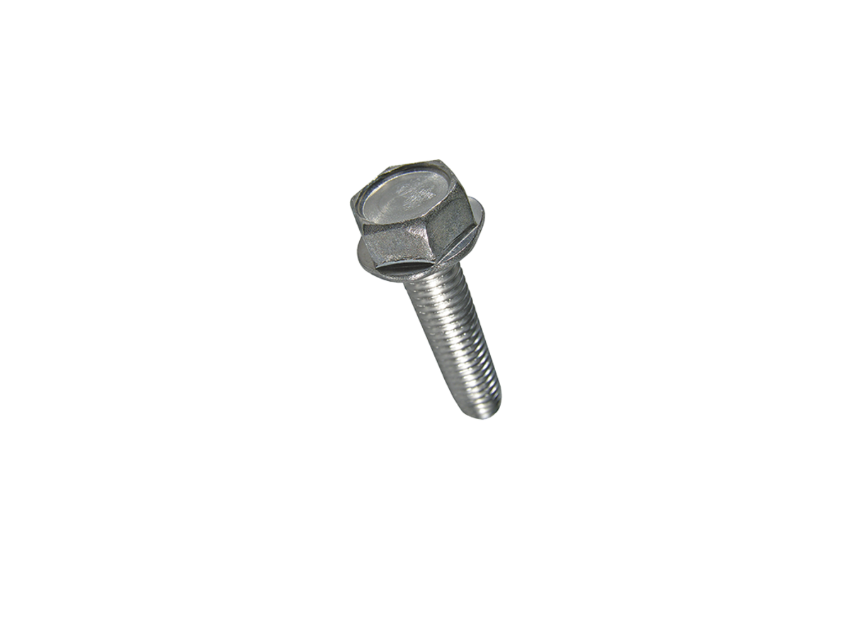 Gew-Furch 6-kt-Schr m Bund INOX A2 M6x12 - DIN 7500    Pak à 100 Stk