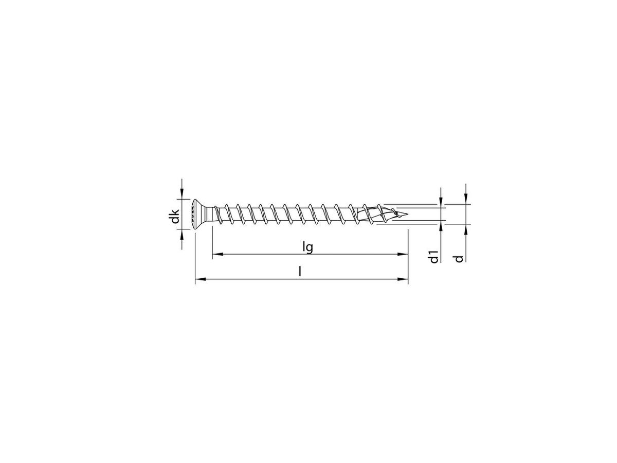 Fassadenschraube HECO TOPIX Plus