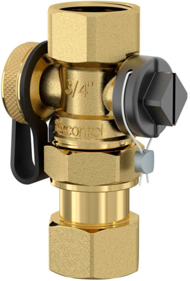 Anschlussgruppe FlexControl 3/4" - Für Flexcon von 2 bis 50 Liter