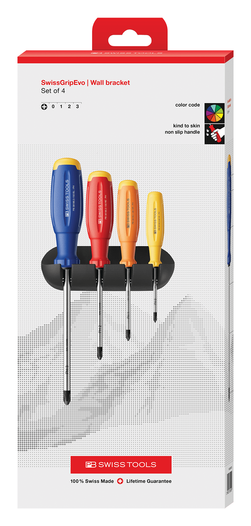 Schraubenzieherset PB 38242 - SwissGrip Evo H RB CBB