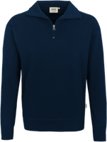 Zip-Sweatshirt Premium Gr. 2XL, tinte - 70% Baumwolle, 30% Polyester