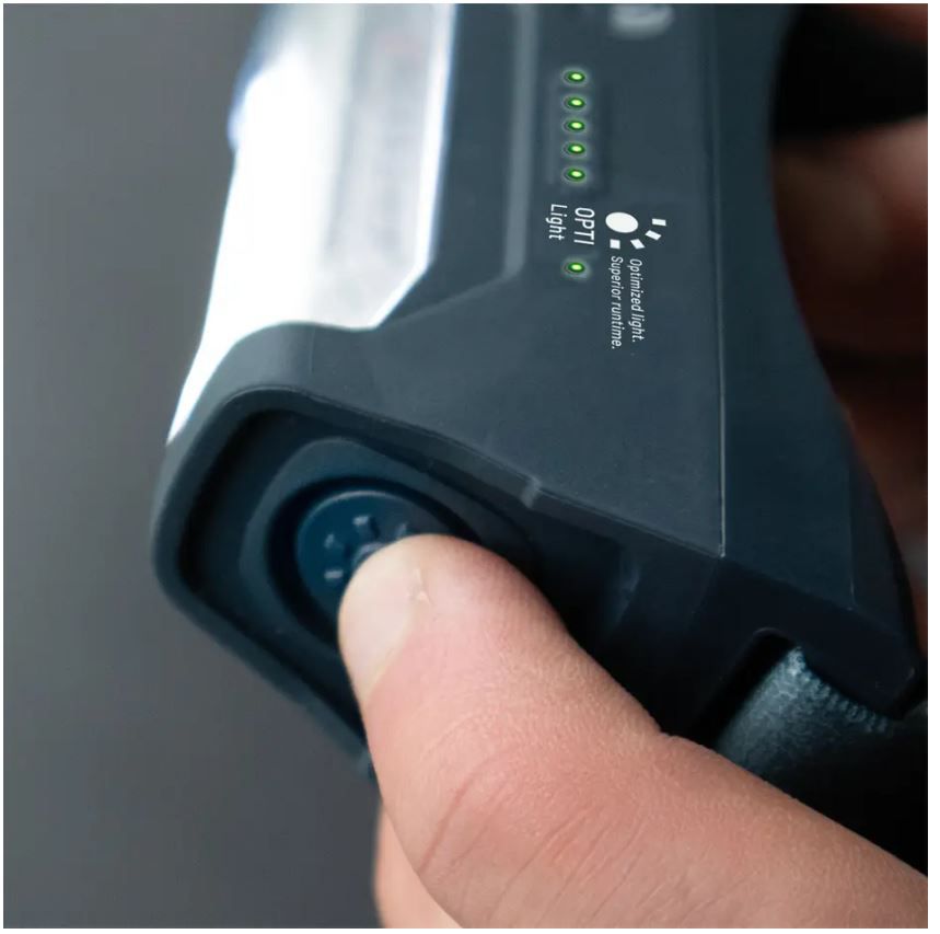 Stirnlampen I-VIEW 40-400 lm, IP30 - Akku, max. 2-4 Std., Ladedauer 3 Std.