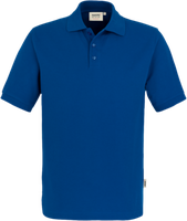 Poloshirt Perf. Gr. 2XL, ultramarinblau - 50% Baumwolle, 50% Polyester, 200 g/m²