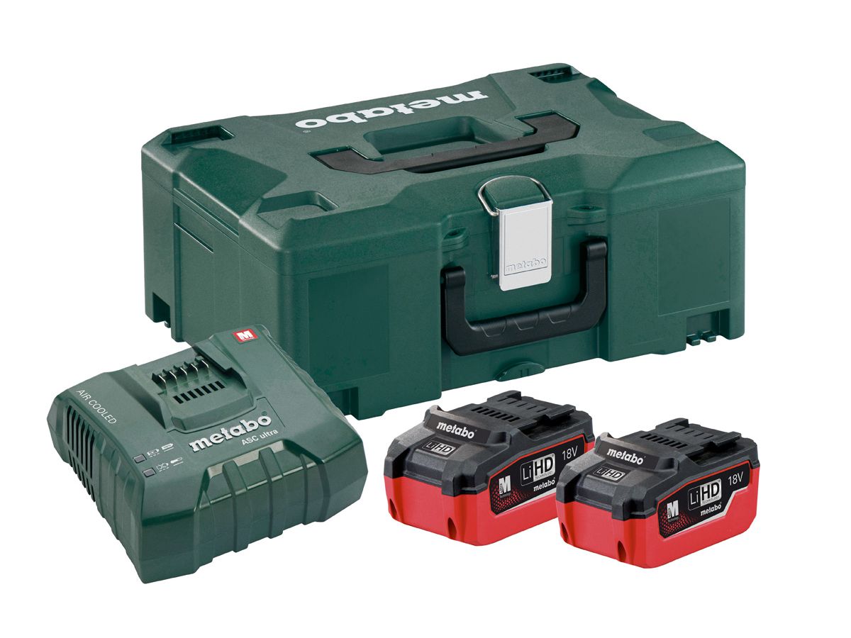 SET Basic 2 x LiHD 5.5 Ah + ML - Metabo