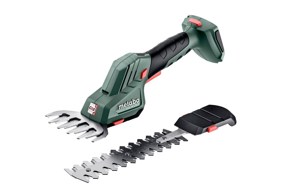 Akku-Strauch- und Grasschere 18V - SGS 18 LTX Q, Metabo, metaBOX 145L