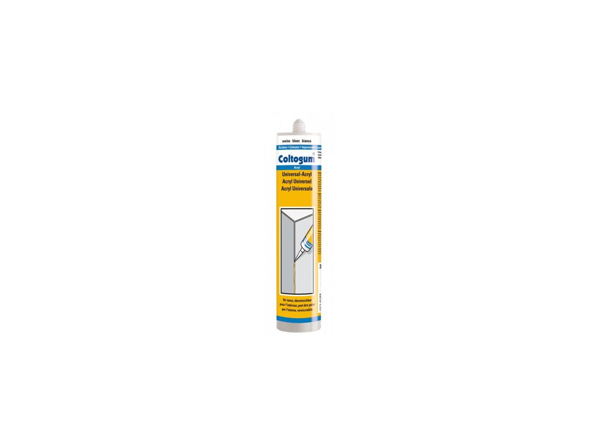 Dichtmasse COLTOGUM Univ. Acryl  weiss - 310 ml