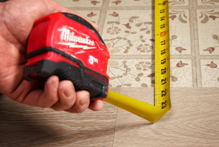 Pro-Compact-Bandmass 8 Meter - Milwaukee 25mm Band Breite, mit Autolock