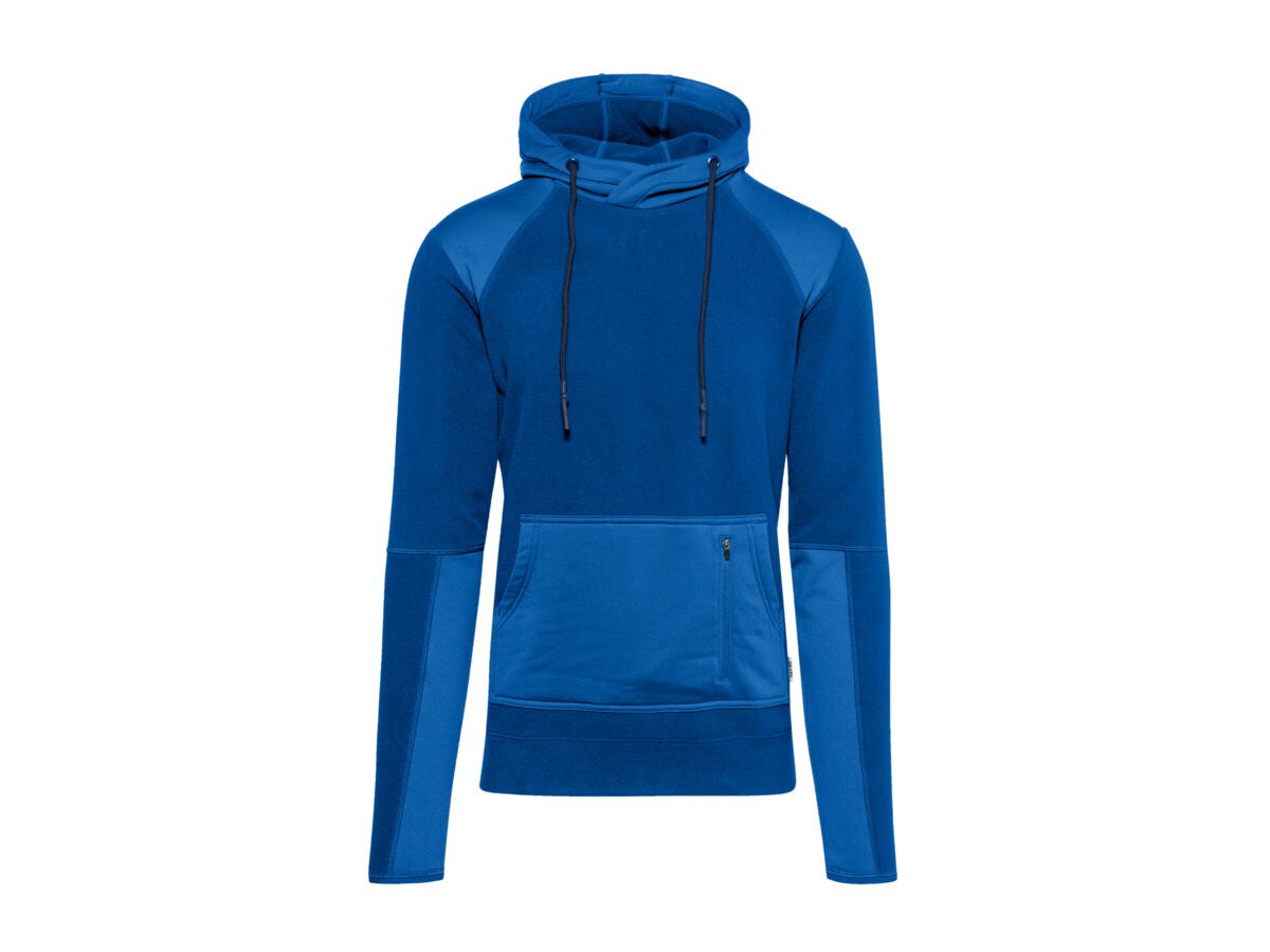 Kapuzen-Stretchfleece Franklin, Gr. XL - royalblau