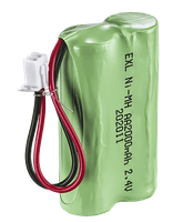 Batterie für Baustellenwarnleuchte - Solar, 2.4V