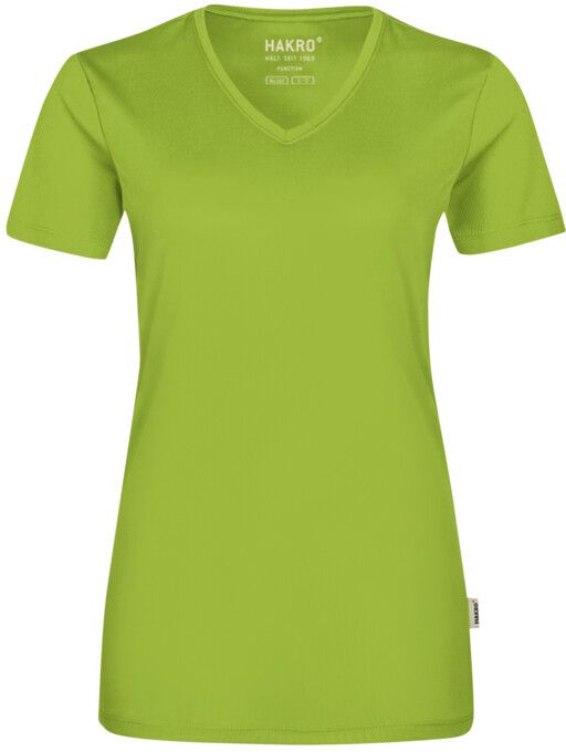 Damen-V-Shirt COOLMAX - 100% Polyester, 130 g/m²