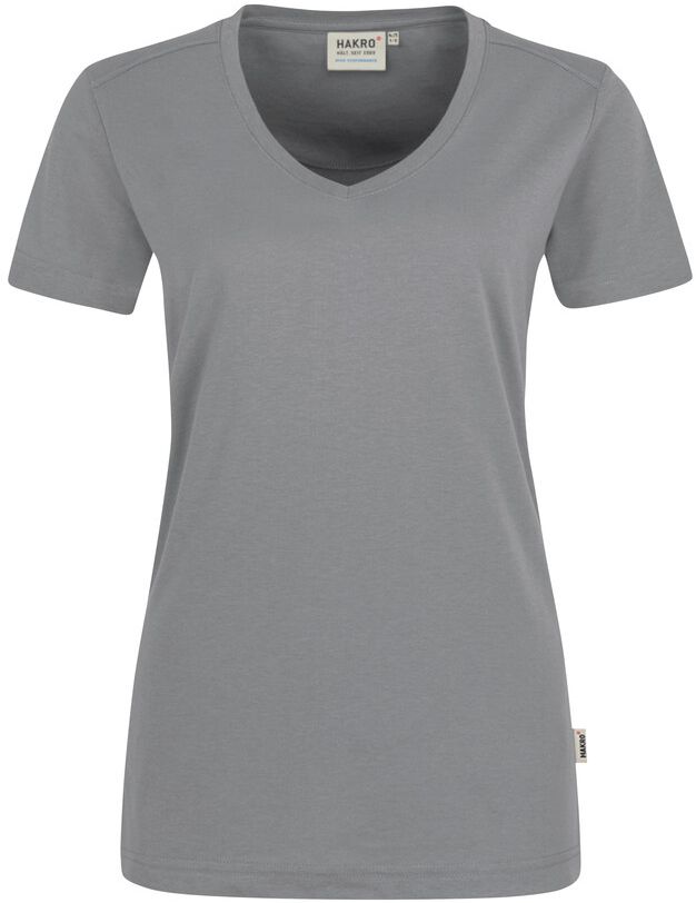 Damen V-Shirt Mikralinar PRO - 50% CO / 50% PES, 190 g/m2